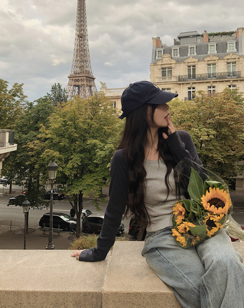 [SLOWAND] # SLOWMADE Raglan Cotton T-shirt