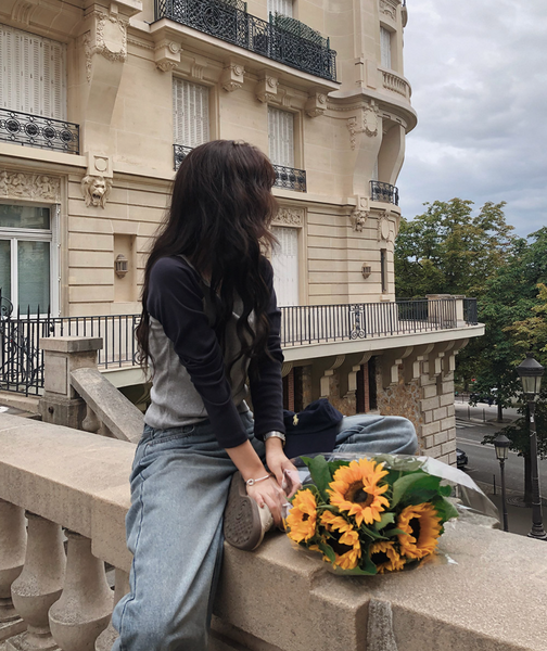 [SLOWAND] # SLOWMADE Raglan Cotton T-shirt