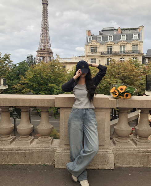 [SLOWAND] # SLOWMADE Raglan Cotton T-shirt