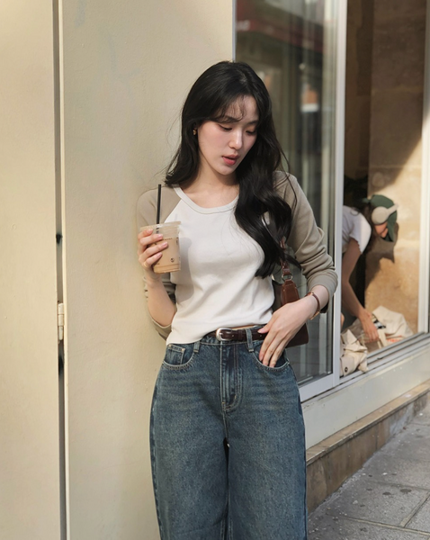 [SLOWAND] # SLOWMADE Raglan Cotton T-shirt