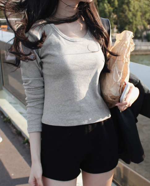 [SLOWAND] # SLOWMADE Raglan Cotton T-shirt