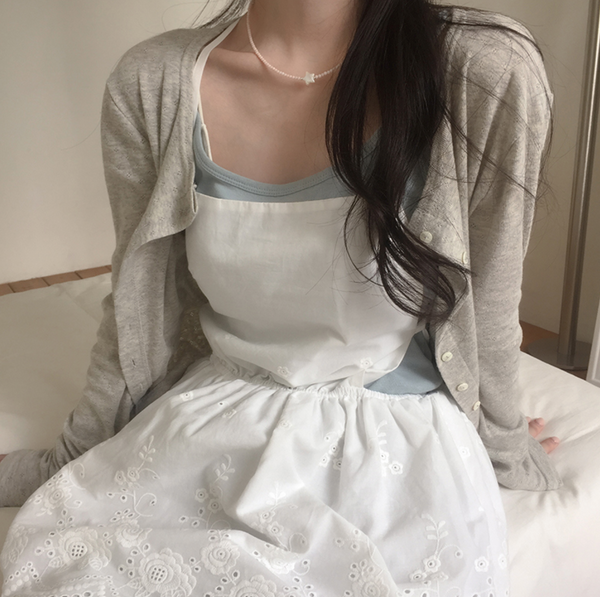 [moat] Coral Star Necklace (Silver925)