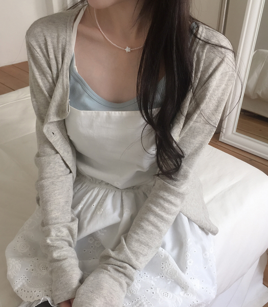 [moat] Coral Star Necklace (Silver925)