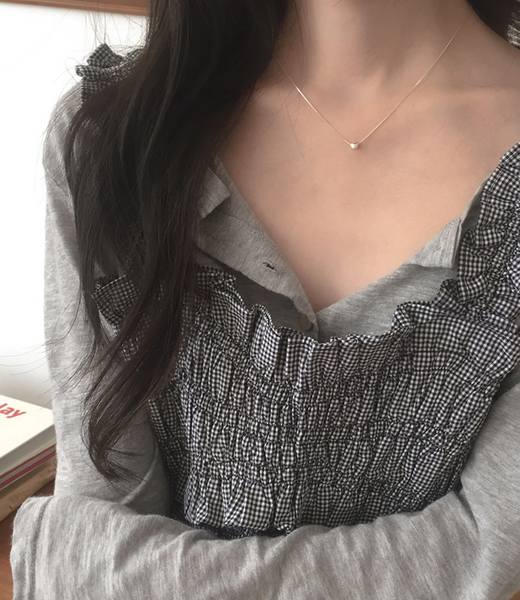 [moat] Smooth Necklace (Silver925)