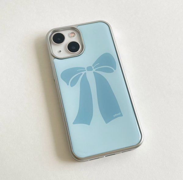 [ofmoi] Blue Ribbon Silver Epoxy Case