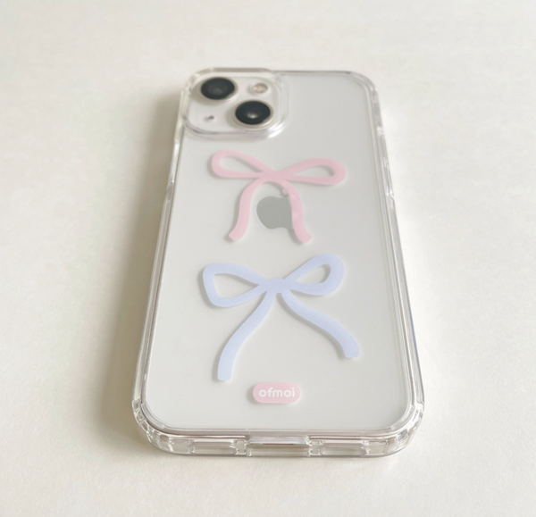 [ofmoi] Som Ribbon Clear Hard Case
