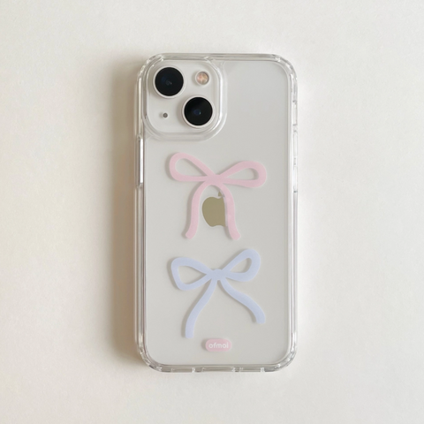 [ofmoi] Som Ribbon Clear Hard Case
