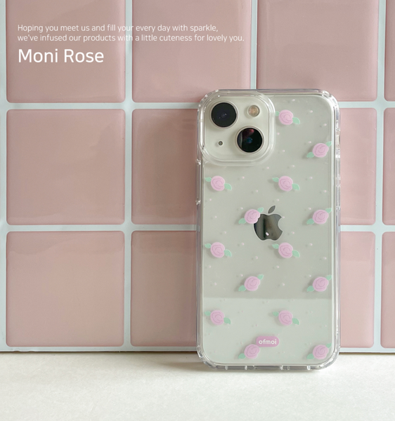 [ofmoi] Moni Rose Clear Hard Case