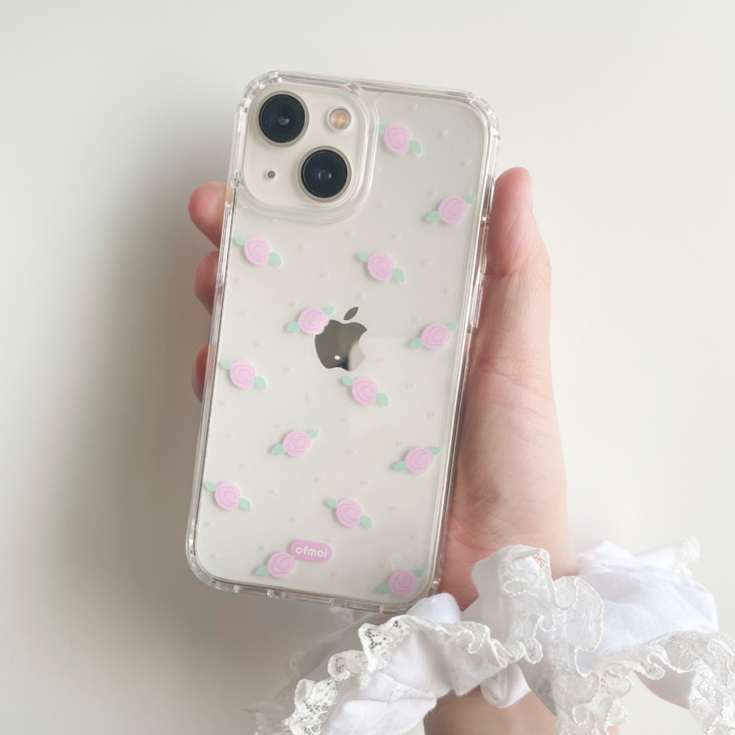 [ofmoi] Moni Rose Clear Hard Case