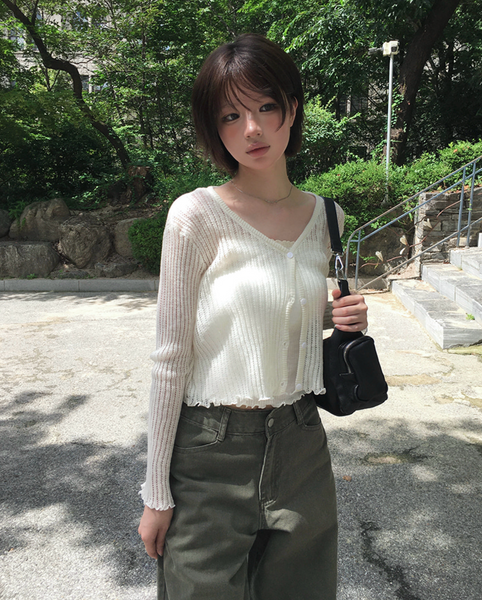 [anyonemore] Loader Back Pocket Long Wide Cotton Pants