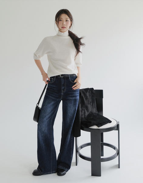 [SLOWAND] # SLOWMADE Denu Matte Suede Half Jacket