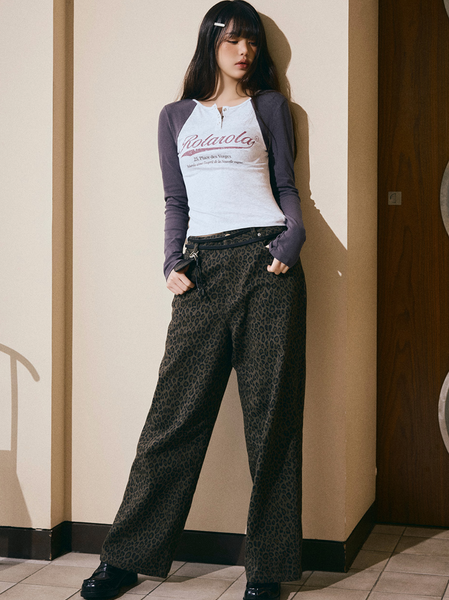 [rola rola] VINTAGE LOGO RAGLAN T-SHIRT M/WH+CH