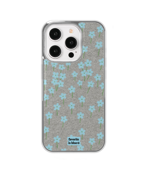 [midmaly] Cardigan Silver Frame Phone Case