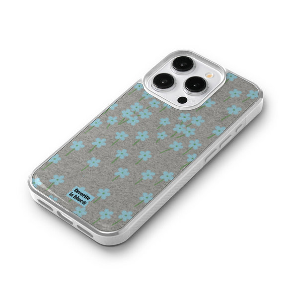 [midmaly] Cardigan Silver Frame Phone Case