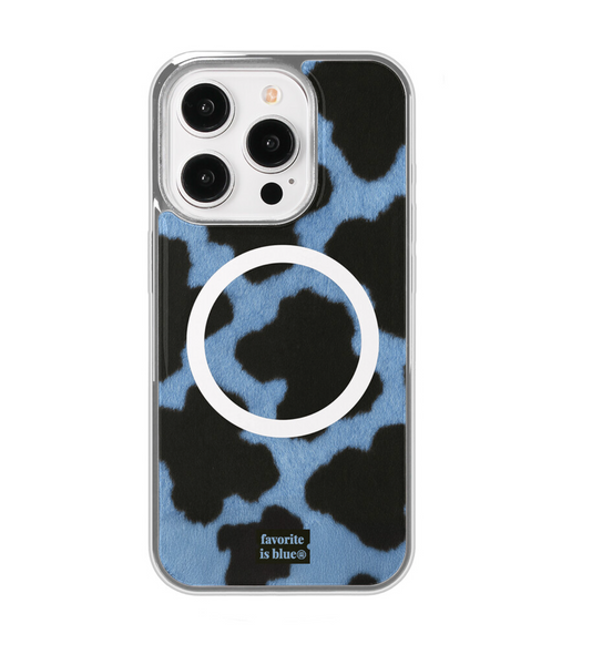 [midmaly] Velvet Silver Frame Phone Case