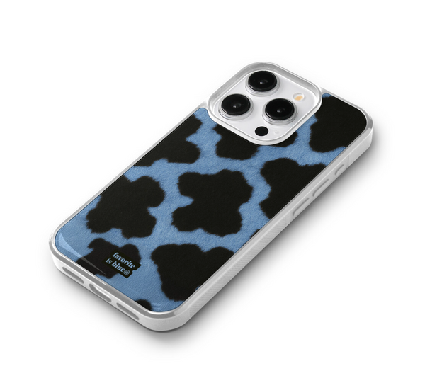 [midmaly] Velvet Silver Frame Phone Case