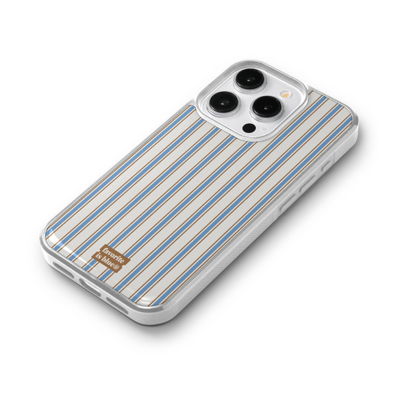 [midmaly] Scarf Silver Frame Phone Case