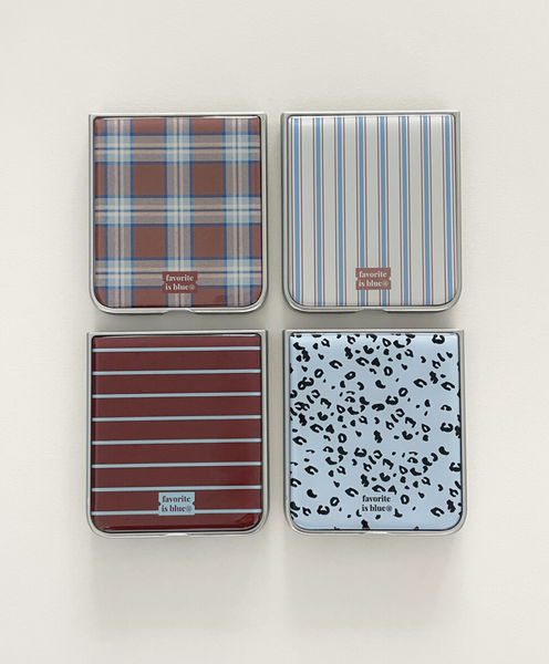 [midmaly] Scarf Silver Frame Phone Case