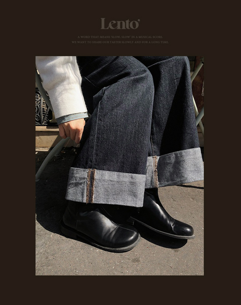 [SLOWAND] # LENTO AUTUMN WINTER Ankle Boots