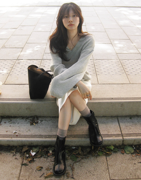 [SLOWAND] # LENTO AUTUMN WINTER Ankle Boots