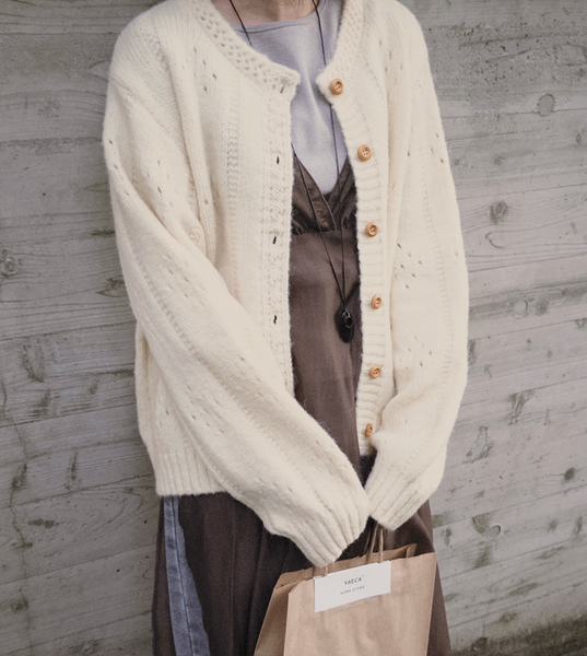 [SLOWAND] ONLY SLOW Vintage Lace Cardigan