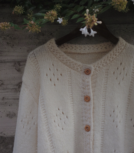 [SLOWAND] ONLY SLOW Vintage Lace Cardigan