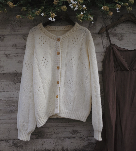 [SLOWAND] ONLY SLOW Vintage Lace Cardigan