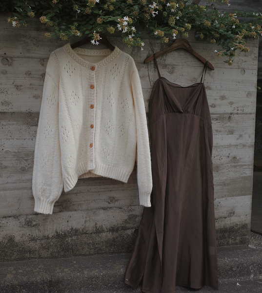 [SLOWAND] ONLY SLOW Vintage Lace Cardigan