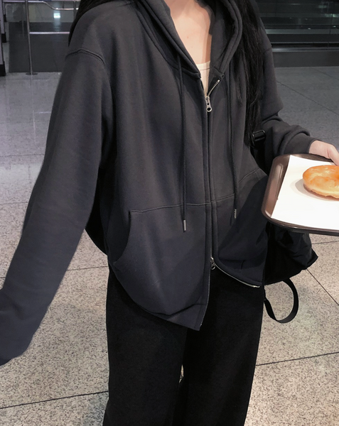 [SLOWAND] #SLOWMADE Everyday Detailer Hooded Zip-Up