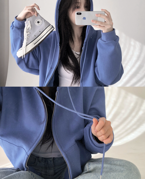 [SLOWAND] #SLOWMADE Everyday Detailer Hooded Zip-Up