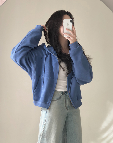 [SLOWAND] #SLOWMADE Everyday Detailer Hooded Zip-Up