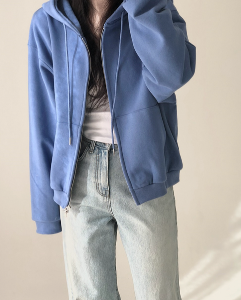 [SLOWAND] #SLOWMADE Everyday Detailer Hooded Zip-Up