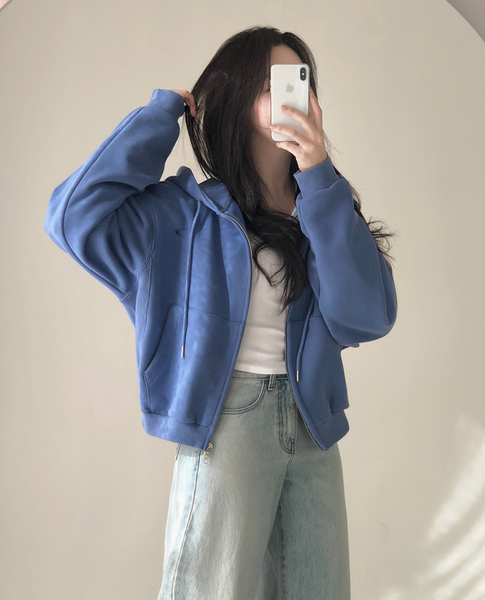 [SLOWAND] #SLOWMADE Everyday Detailer Hooded Zip-Up