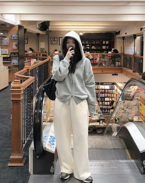 [SLOWAND] #SLOWMADE Everyday Detailer Hooded Zip-Up