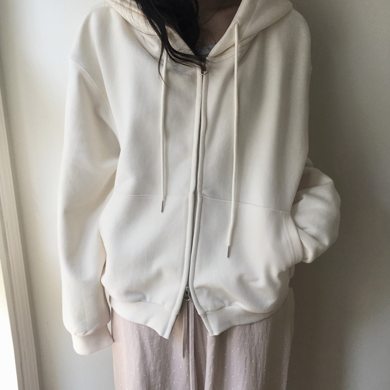 [SLOWAND] #SLOWMADE Everyday Detailer Hooded Zip-Up