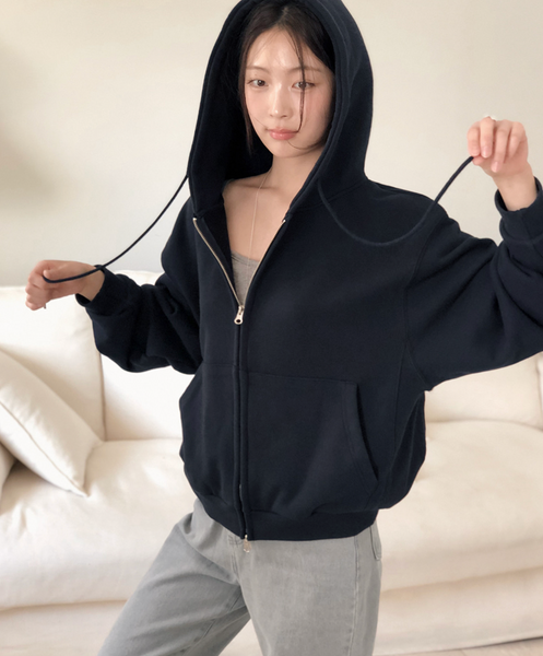 [SLOWAND] #SLOWMADE Everyday Detailer Hooded Zip-Up