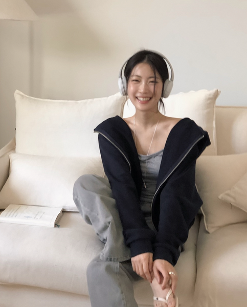 [SLOWAND] #SLOWMADE Everyday Detailer Hooded Zip-Up