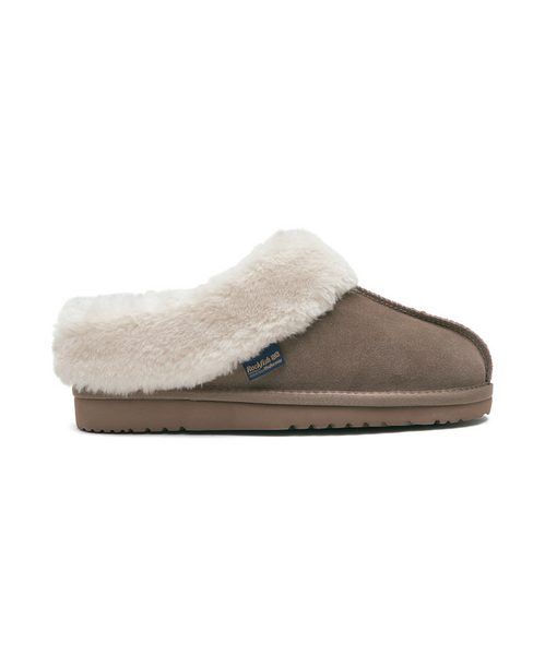 [Rockfish Weatherwear] ORIGINAL WINTER FUR MULES (COCOA)