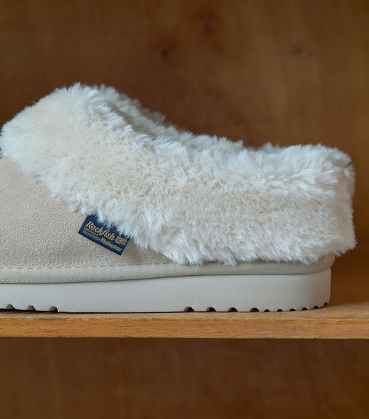 [Rockfish Weatherwear] ORIGINAL WINTER FUR MULES (SAND)