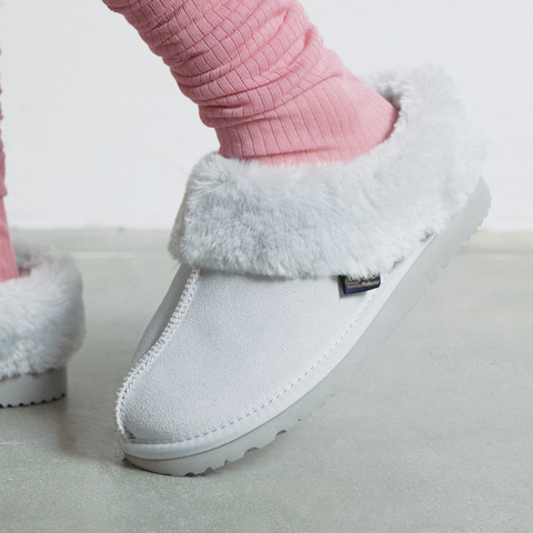 [Rockfish Weatherwear] ORIGINAL WINTER FUR MULES (BLUE)