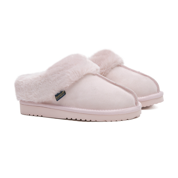 [Rockfish Weatherwear] ORIGINAL WINTER FUR MULES (PINK)