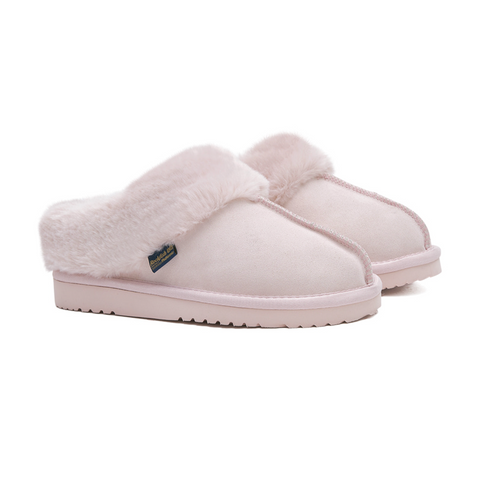 [Rockfish Weatherwear] ORIGINAL WINTER FUR MULES (PINK)