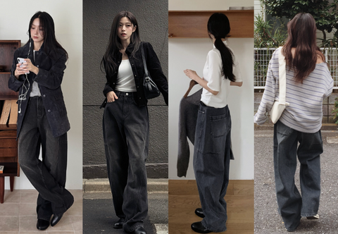 [SLOWAND] # SLOWMADE Premium Detail Denim Pants