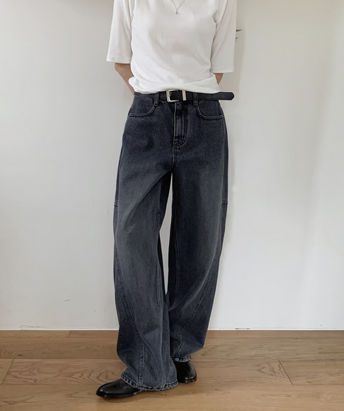 [SLOWAND] # SLOWMADE Premium Detail Denim Pants