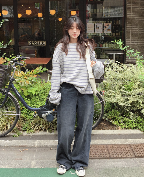 [SLOWAND] # SLOWMADE Premium Detail Denim Pants