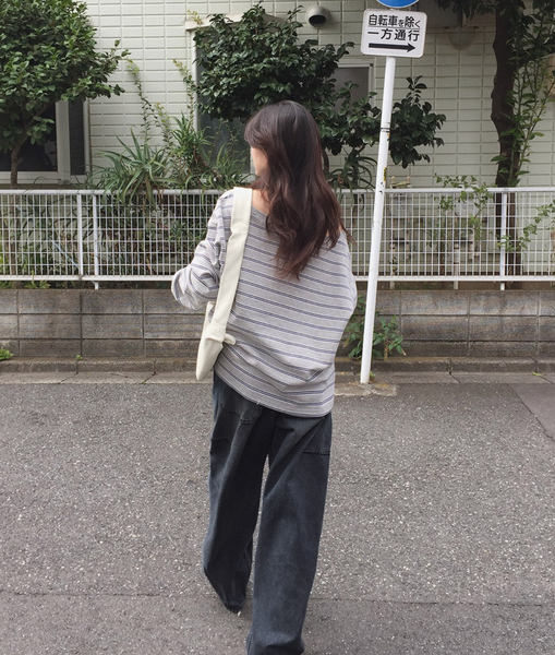 [SLOWAND] # SLOWMADE Premium Detail Denim Pants