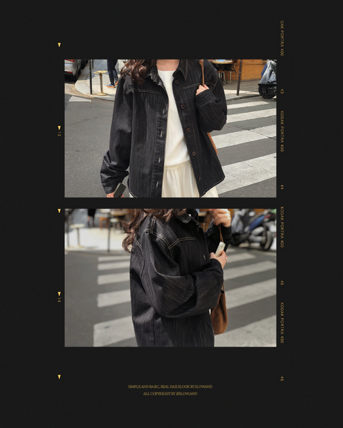 [SLOWAND] # SLOWMADE Rio Sanji Denim Jacket