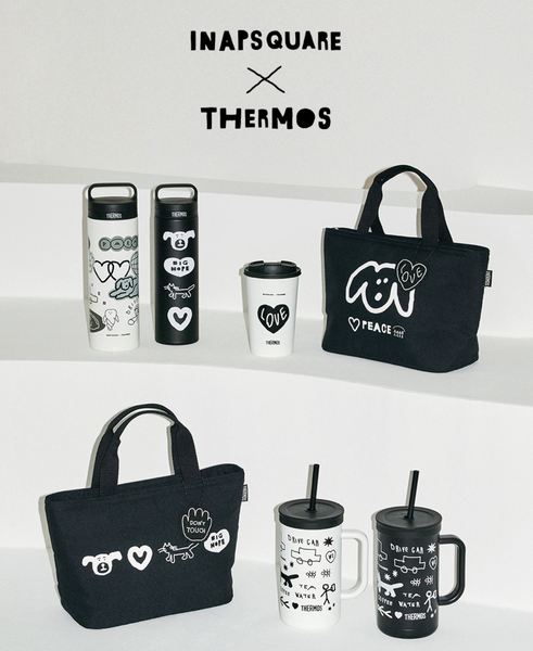 [INAPSQUARE x THERMOS] The Compact Straw Cup & Tumbler 720 ml