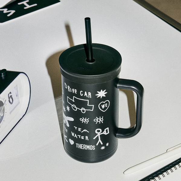 [INAPSQUARE x THERMOS] The Compact Straw Cup & Tumbler 720 ml