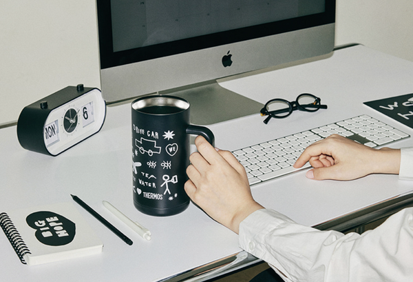 [INAPSQUARE x THERMOS] The Compact Straw Cup & Tumbler 720 ml